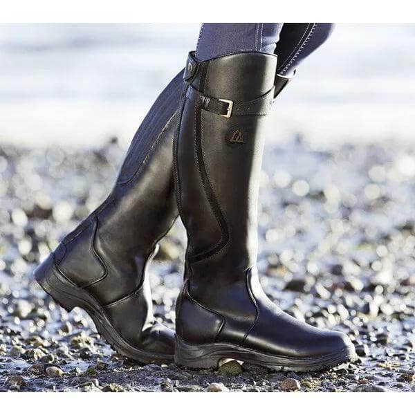 Winter Boots for Women Waterproof Insulated Knee High Riding Shoes with Slip Resistant Sole