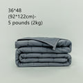 Weighted Blanket in 205T Pure Cotton at 2 kg or 3 kg for Spring and Autumn