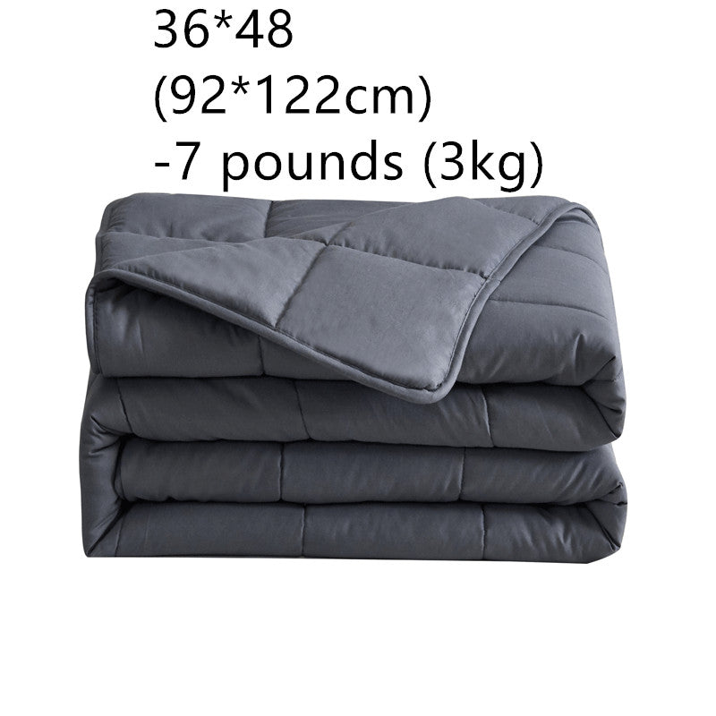 Weighted Blanket in 205T Pure Cotton at 2 kg or 3 kg for Spring and Autumn