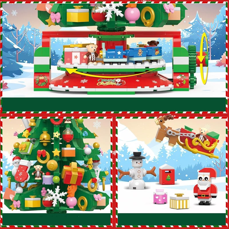 Advent Calendar Christmas Tree Shaped for Children Aged 3 to 6