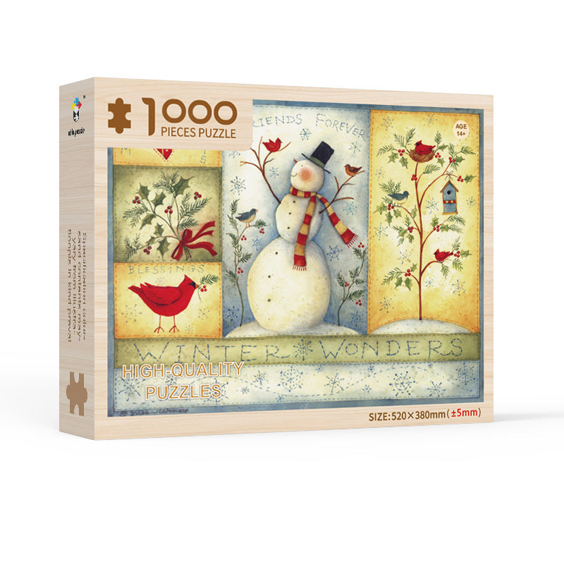 Advent Calendar Jigsaw 1008 Pieces to a 70 x 50 cm Picture