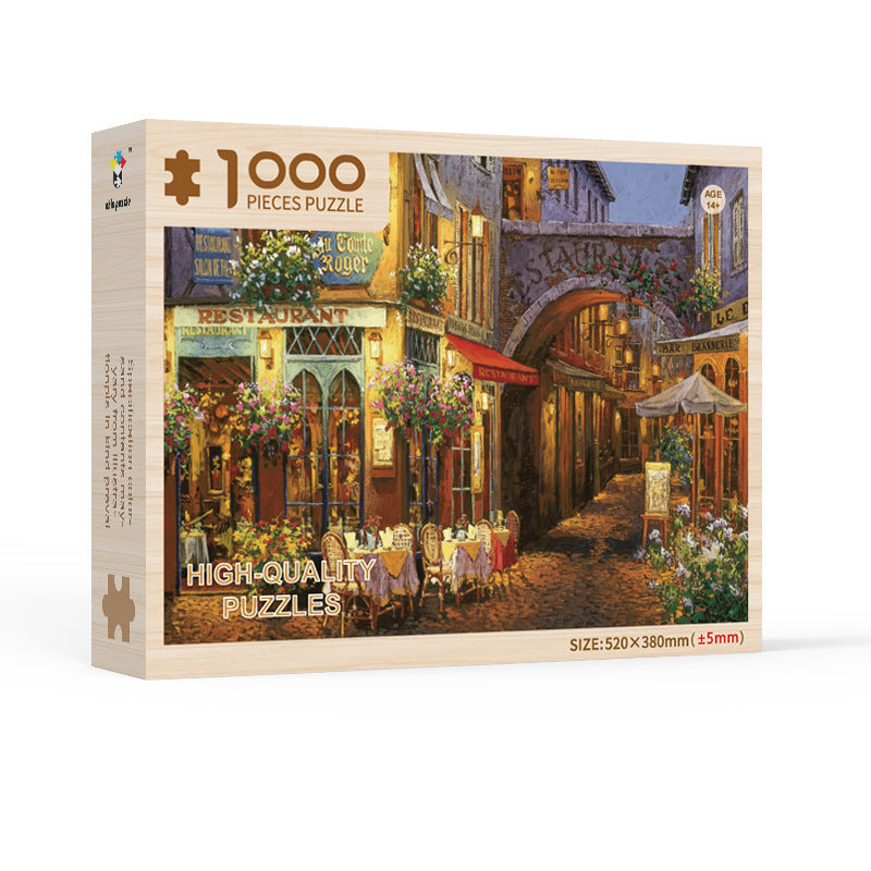 Advent Calendar Jigsaw 1008 Pieces to a 70 x 50 cm Picture