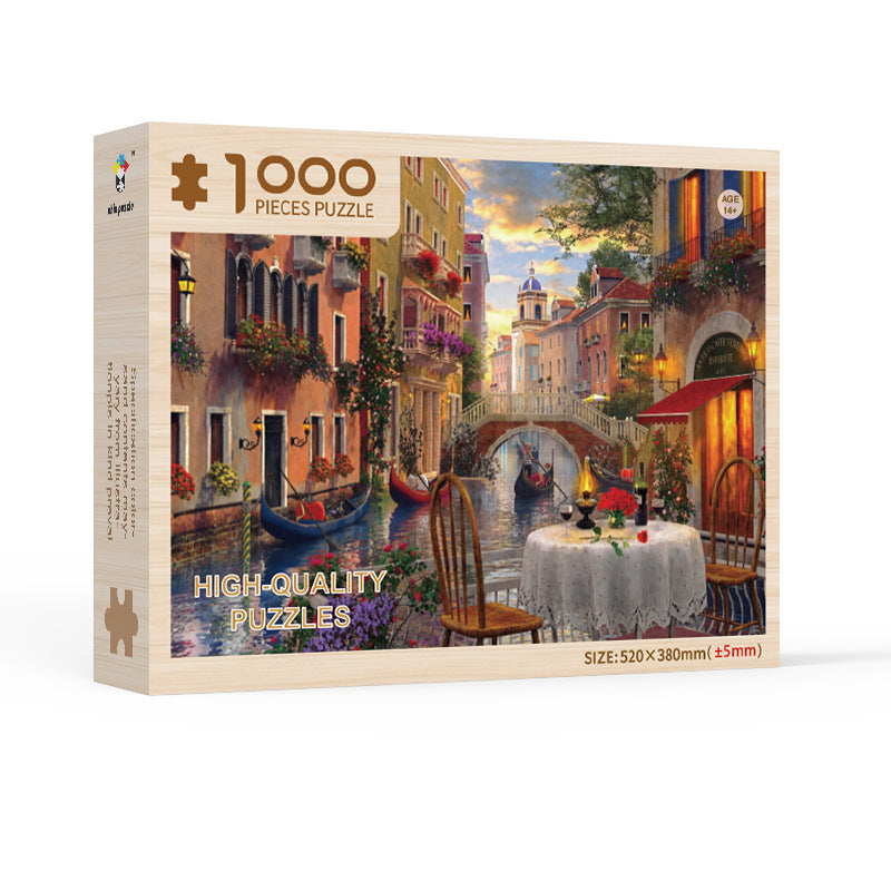 Advent Calendar Jigsaw 1008 Pieces to a 70 x 50 cm Picture