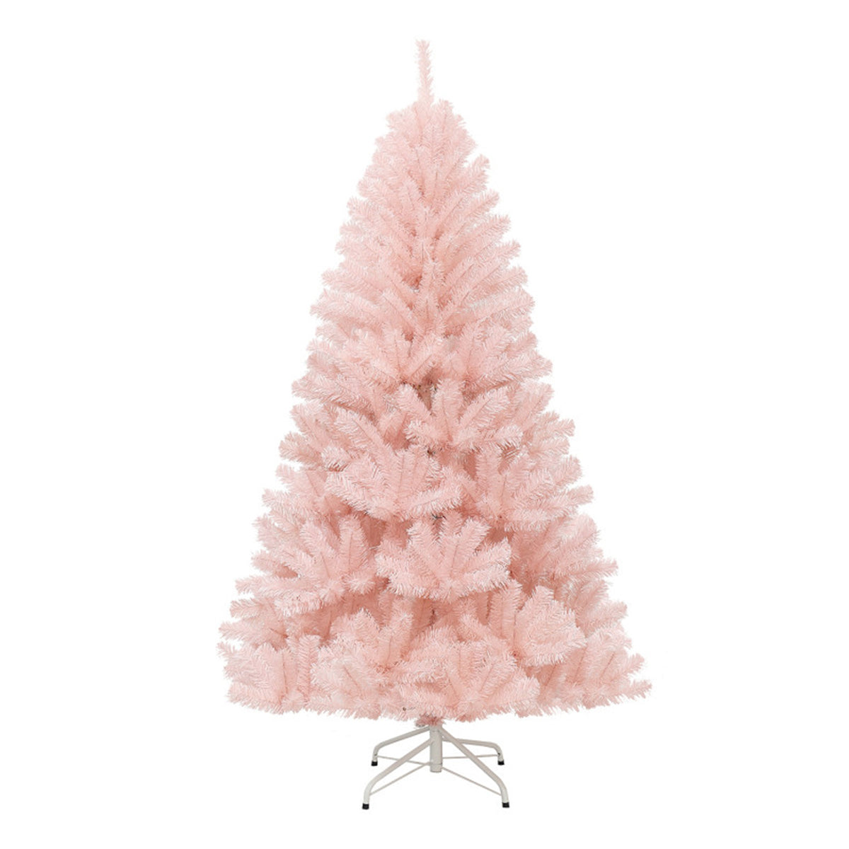 Artificial Christmas Tree Pink 6 Foot Pre Lit with 937 Branch Tips
