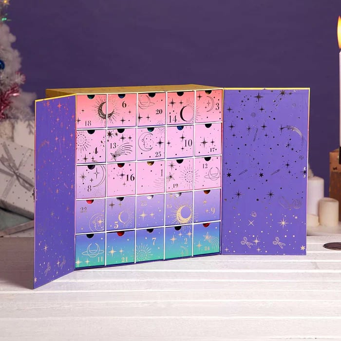 Advent Calendar Crochet Handmade with 25 Mini Gifts