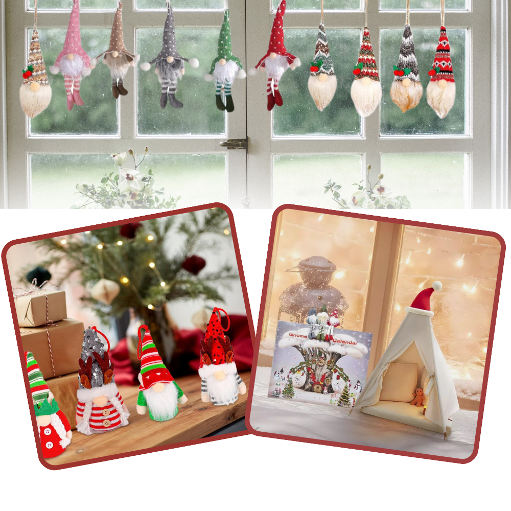 Advent Calendar Gnomes 31 Days for October or December