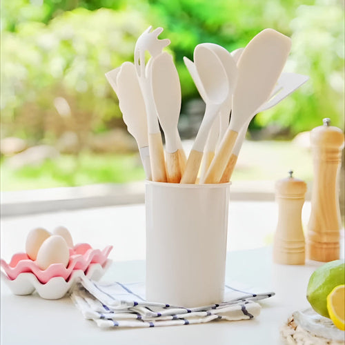 12-Piece Heat-Resistant Utensil Set