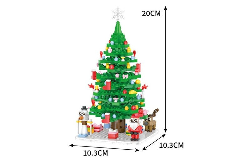 Advent Calendar Building Blocks in a 24 Grid Toy Set