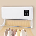 Wall Mounted Clothes Airer and Room Heater 2 in 1 with Remote Control