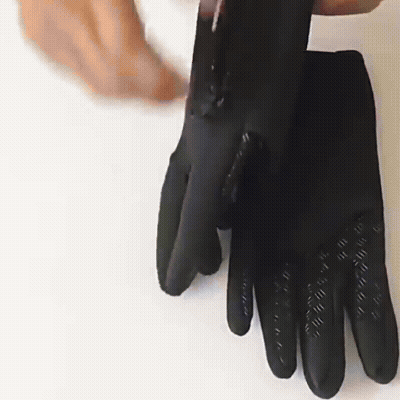 Thermal Gloves Windproof Winter Gloves with Touchscreen Fingertips and Silicone Grip