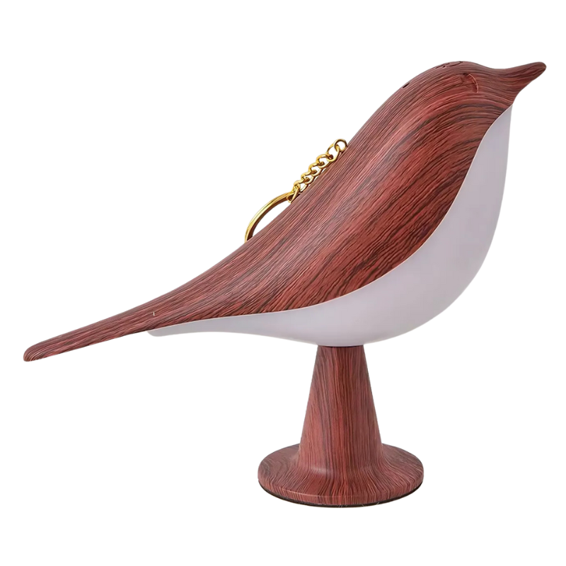 Bird Shaped Table Lamp and Aroma Diffuser Cordless Rechargeable with Touch Dimmer for Bedside