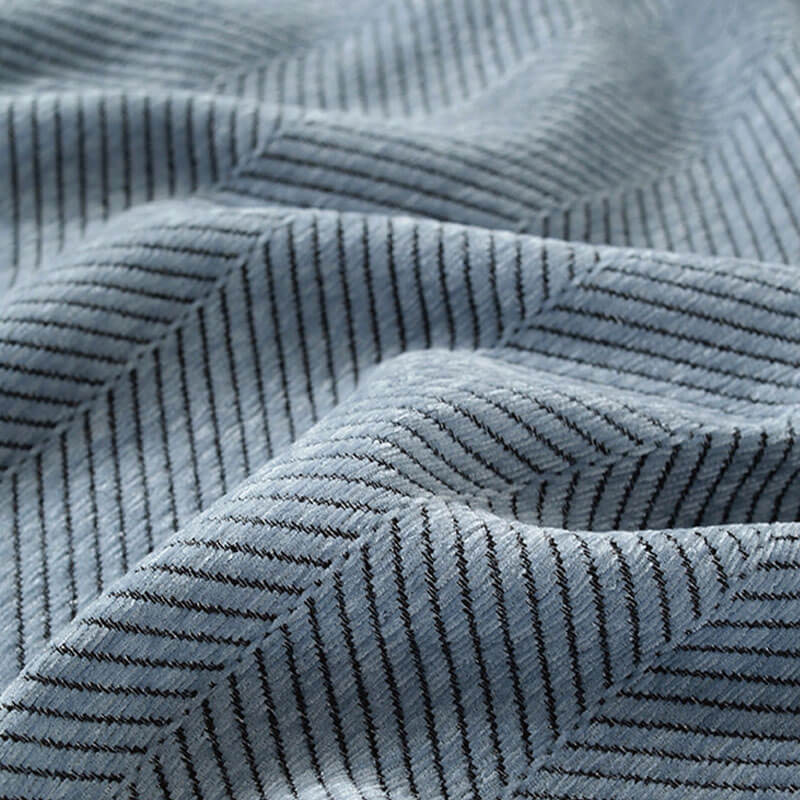 Herringbone Tasseled Throw Cover