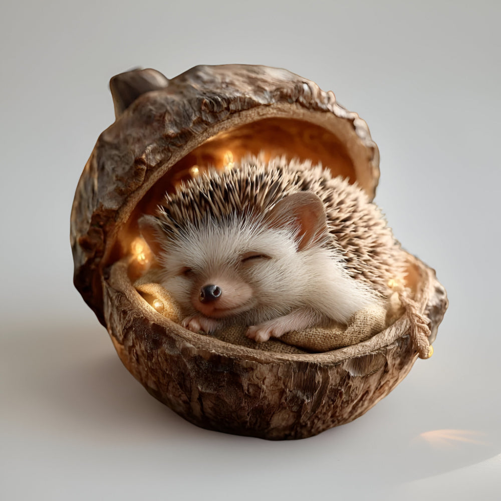 Forest Animal Christmas Ornaments Acorn Tree Decorations in Six Character Designs