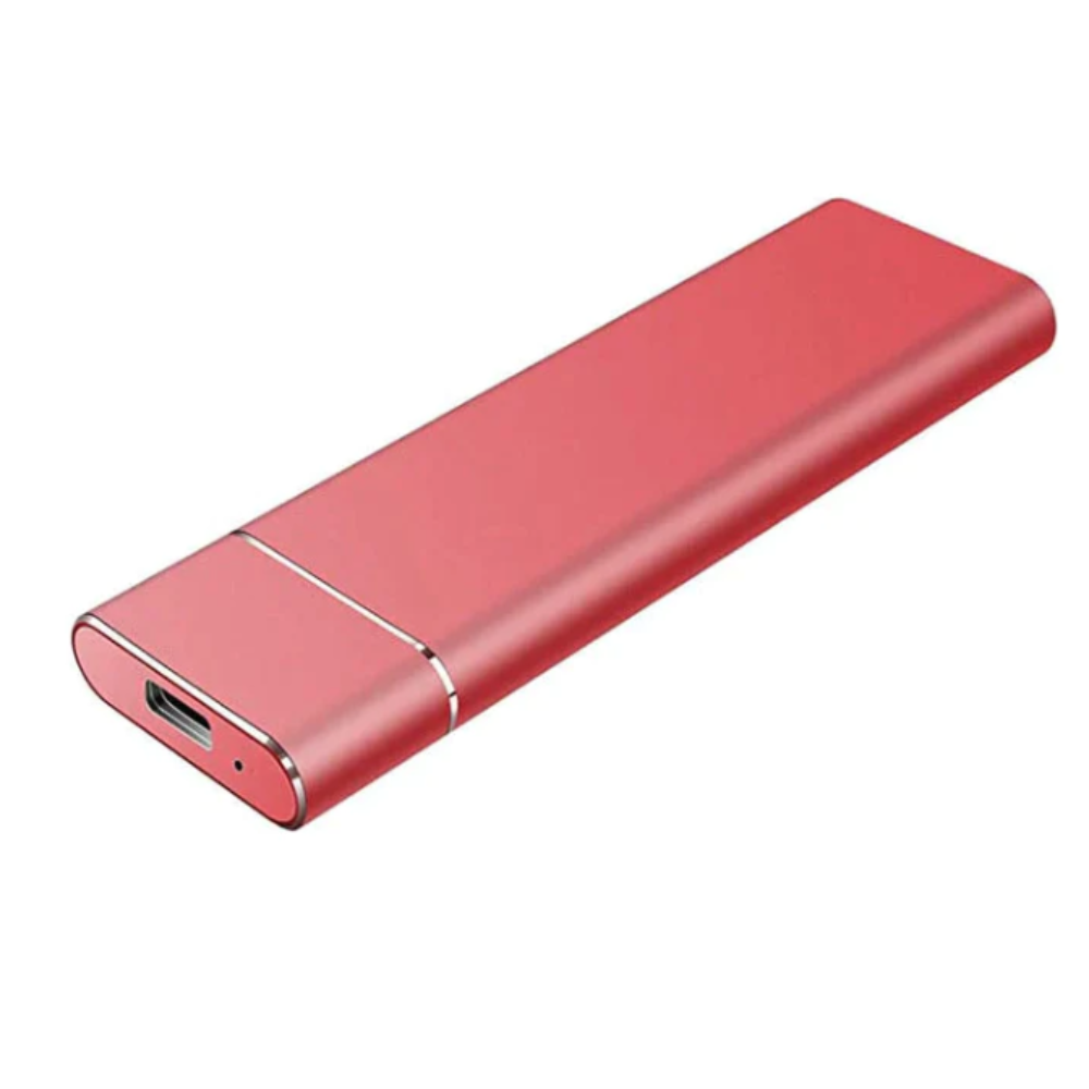 SSD External Hard Drive Slim Portable Drive for Everyday Storage and Backup