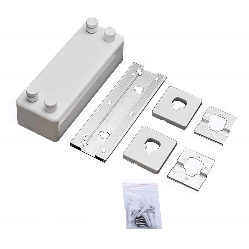 Wall Mounted Retractable Clothes Line with Dual 4.2m Ropes and 20kg Capacity