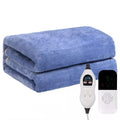 Electric Fleece Blanket Heated Throw for Bed and Sofa with Soft Fleece Surface