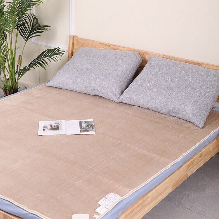 Electric Fleece Blanket Heated Throw for Bed and Sofa with Soft Fleece Surface