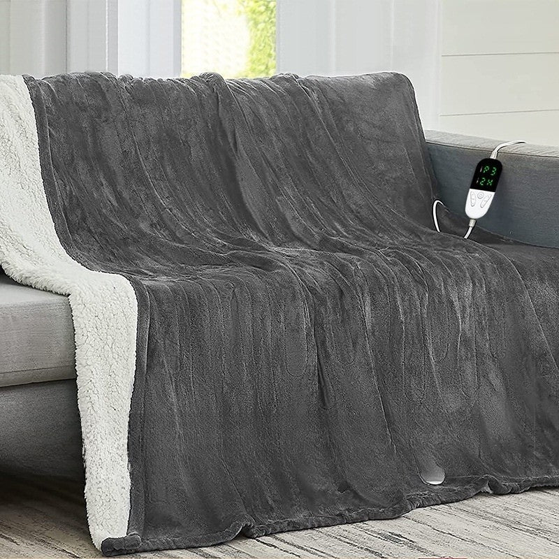 Heated Blanket for Bed Electric Underblanket with Digital Controller and Heat Levels
