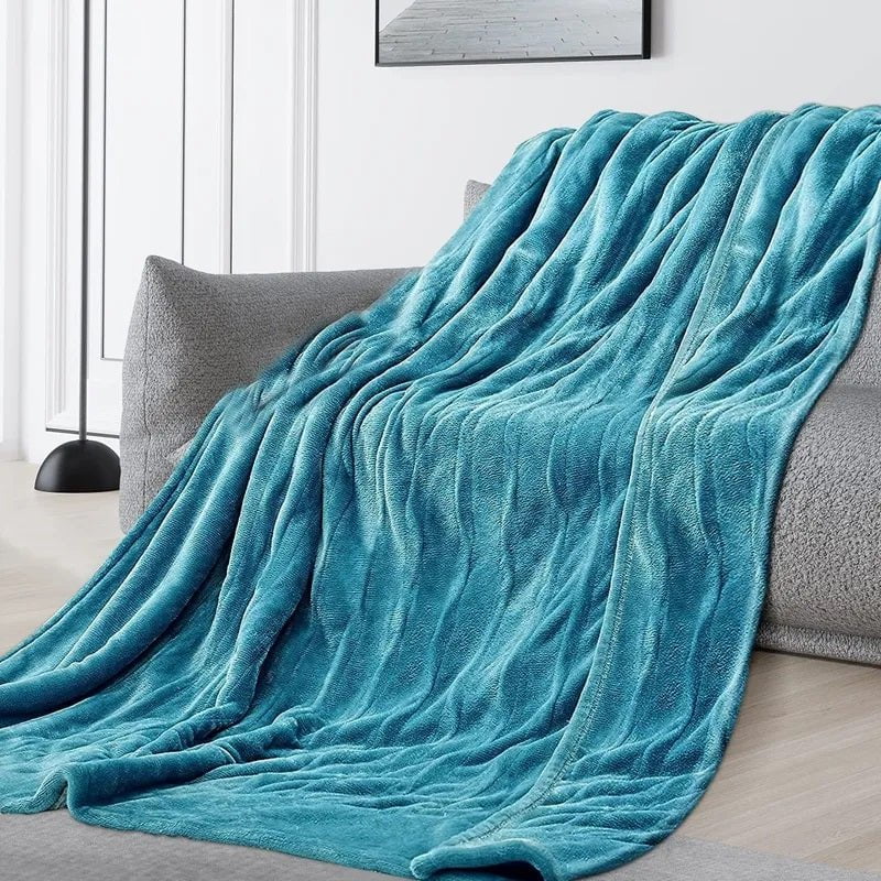 Heated Blanket for Bed and Sofa Large Electric Throw with Even Warmth and Controller