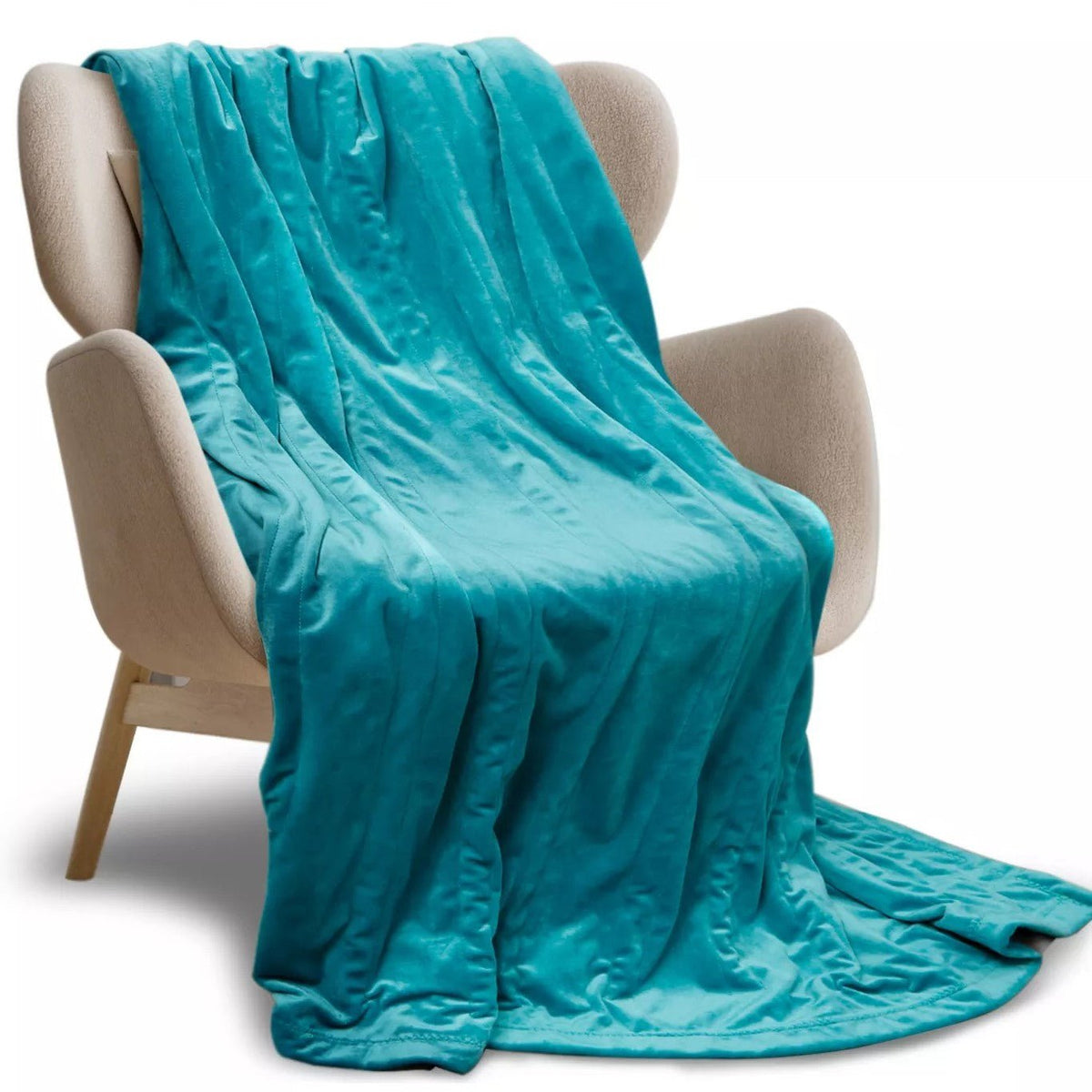 Heated Blanket for Bed and Sofa Large Electric Throw with Even Warmth and Controller