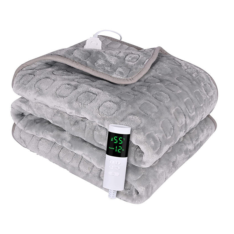 Electric Heated Throw Blanket Washable Fleece Throw for Sofa and Bed with Controller