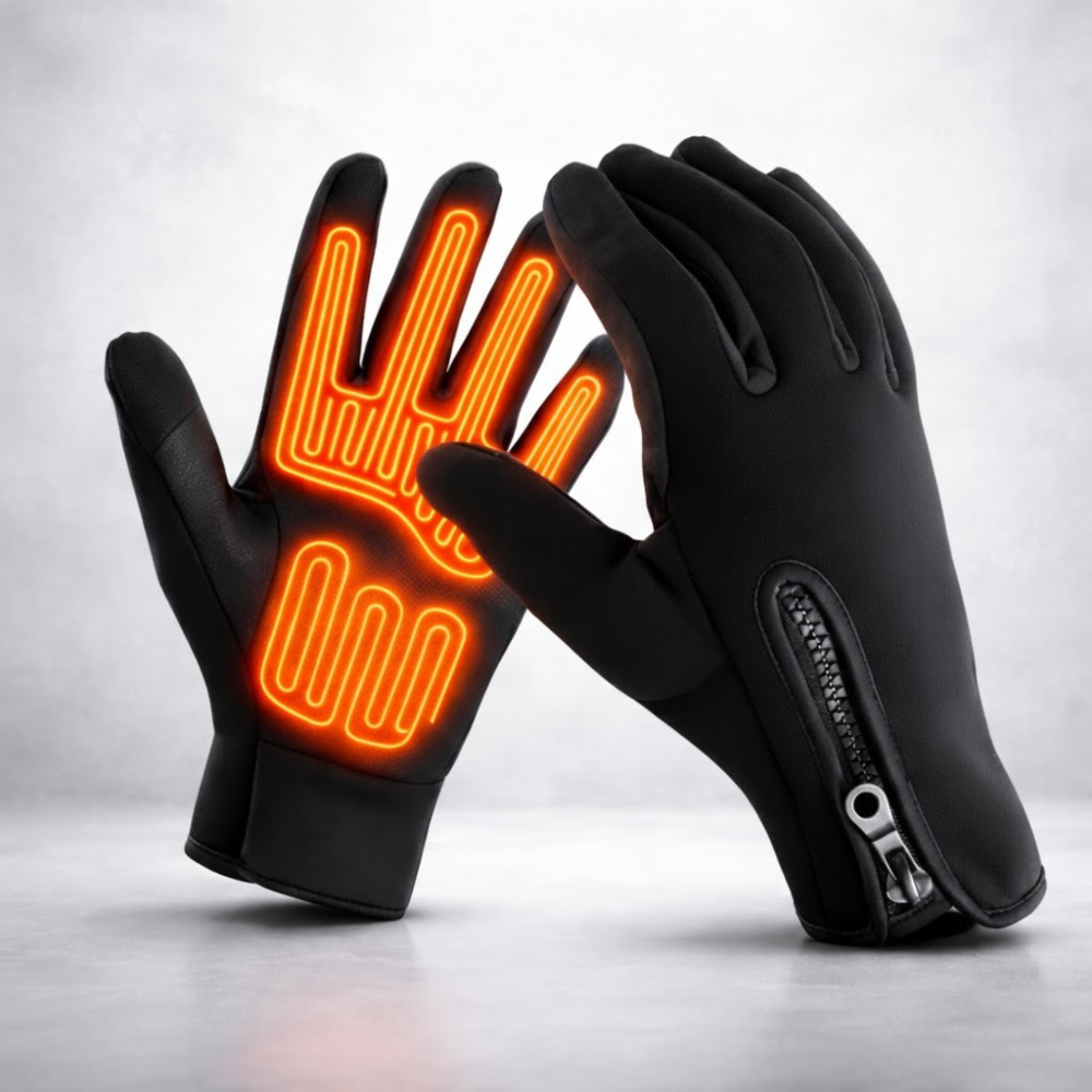Thermal Heated Gloves Winter Gloves with Touchscreen Grip and Insulated Lining