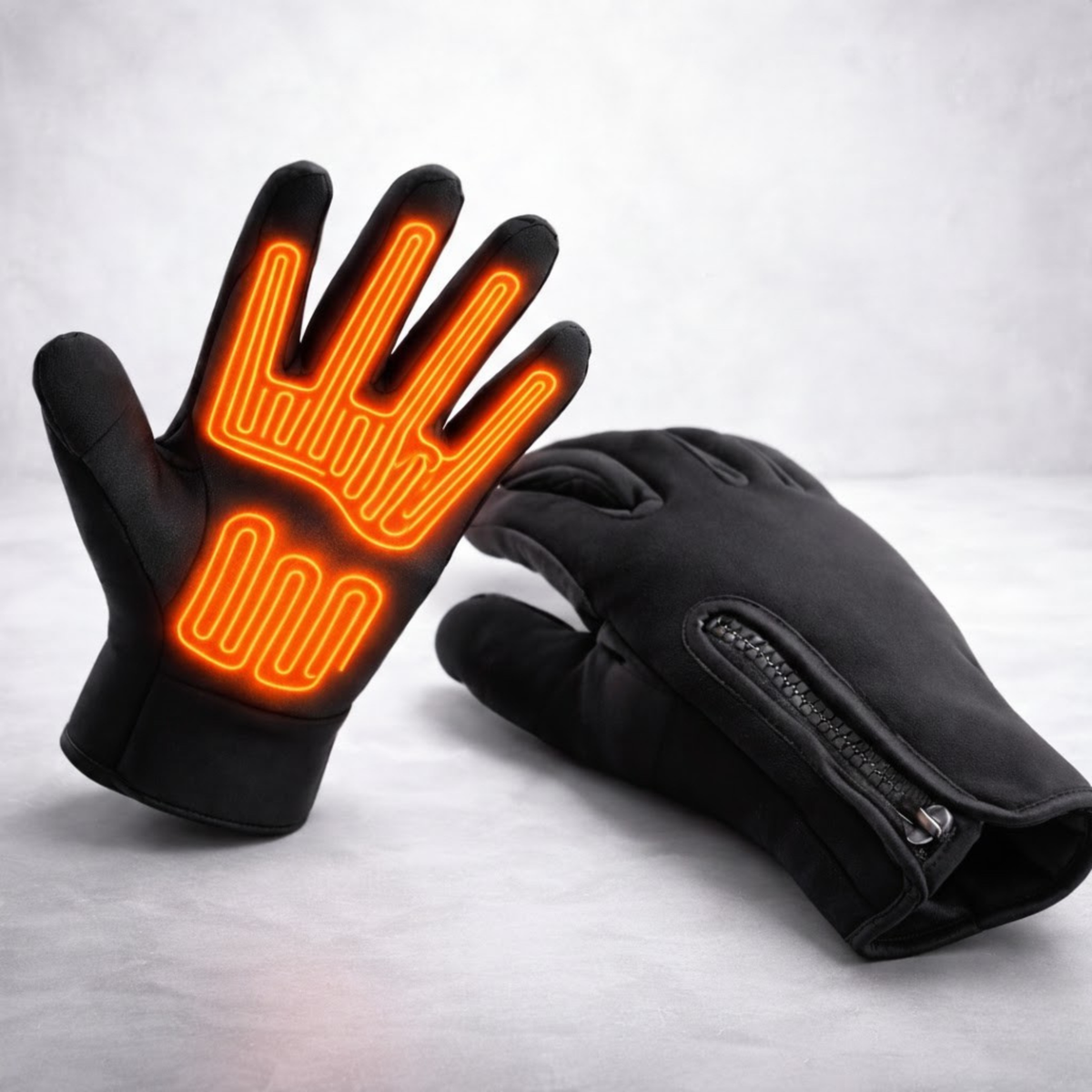 Thermal Heated Gloves Winter Gloves with Touchscreen Grip and Insulated Lining