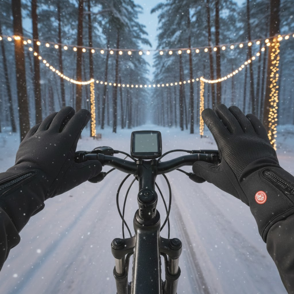 Thermal Heated Gloves Winter Gloves with Touchscreen Grip and Insulated Lining
