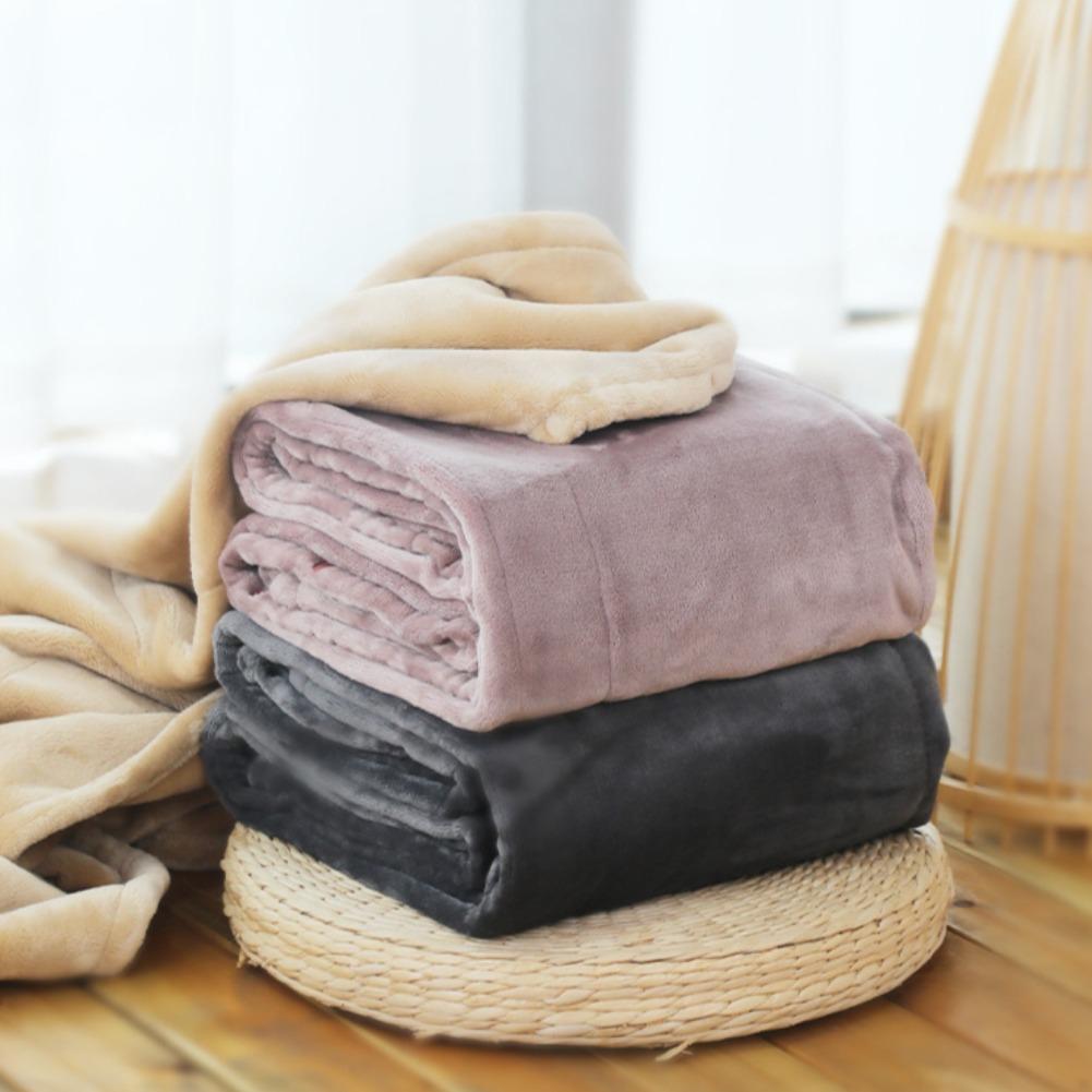 Electric Heated Throw Blanket Fleece with USB Power for Sofa Bed and Desk Use