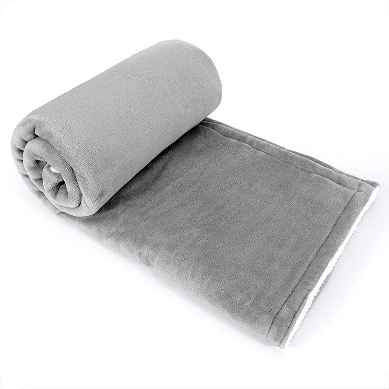 Electric Heated Throw Blanket for Sofa and Bed with Soft Fleece and Heat Settings