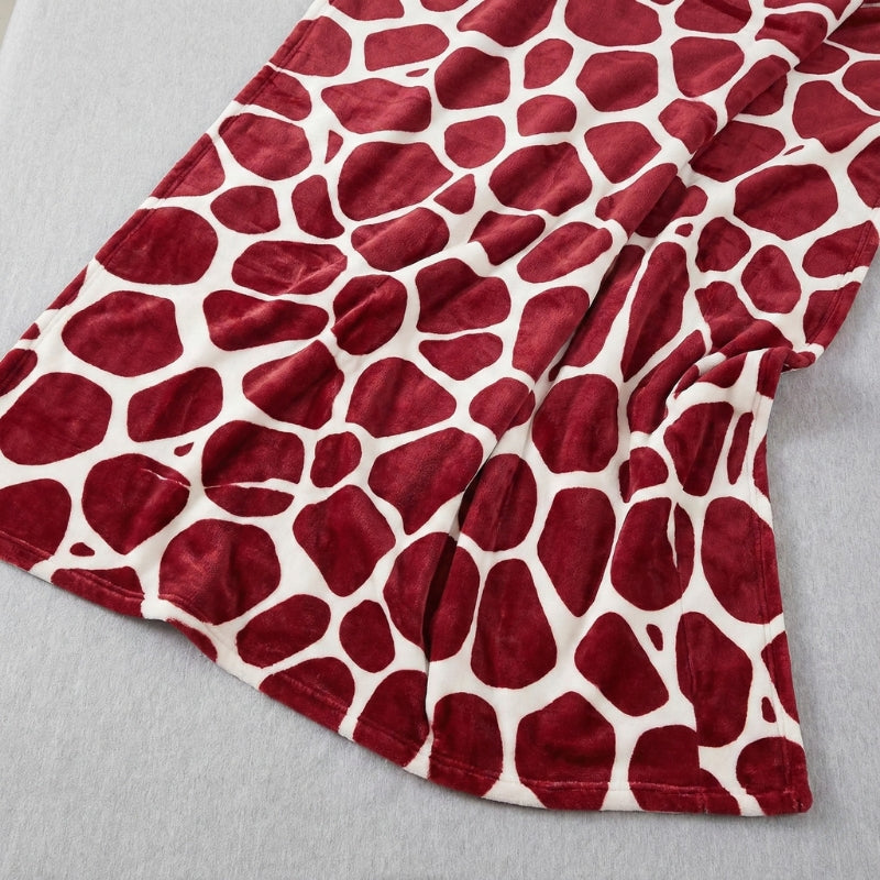 Heated Throw Blanket for Sofa and Bed with Soft Flannel Surface and Plug In Warmth