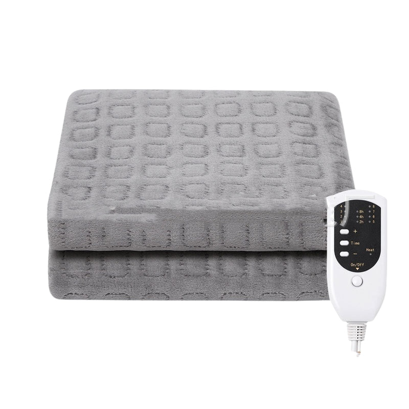 Electric Heated Throw Blanket for Sofa and Bed with Soft Surface and Simple Controls