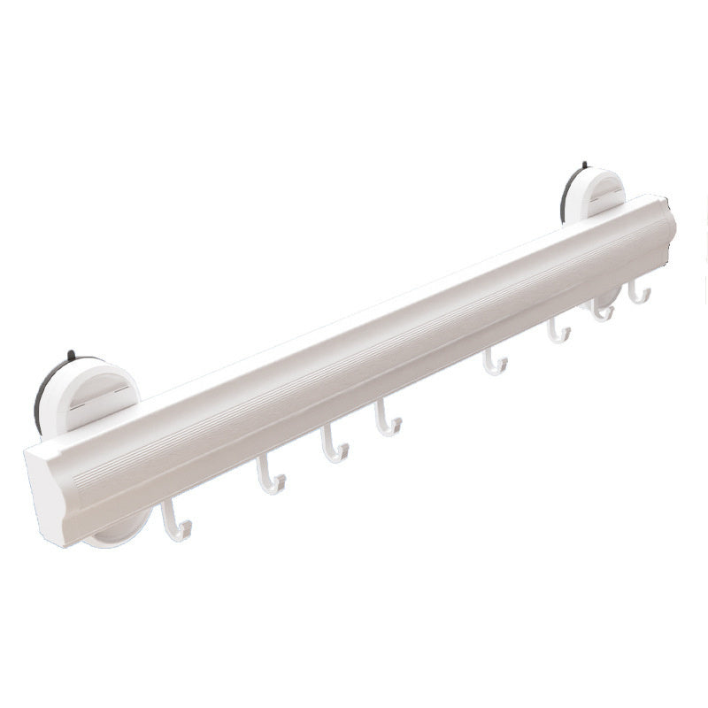 Folding Wall Mounted Clothes Clothes Airer with Suction Cups for Socks and Underwear