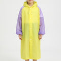 Boys Raincoat Reusable All In One Kids Rain Suit with Hood for Daily School Wear