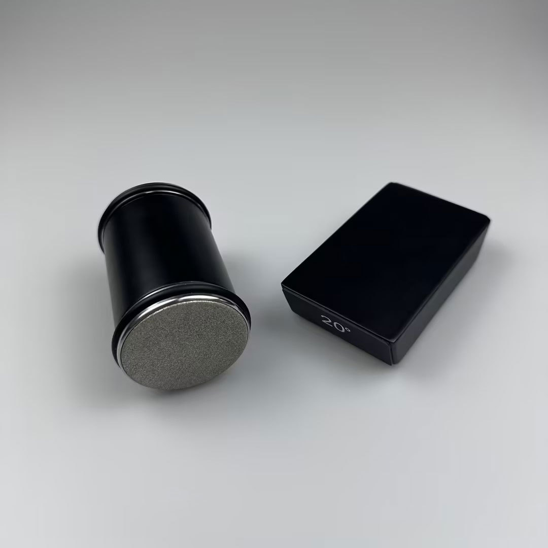 Rolling Knife Sharpener with Diamond Coated Roller and Magnetic Angle Guide for Kitchen Knives
