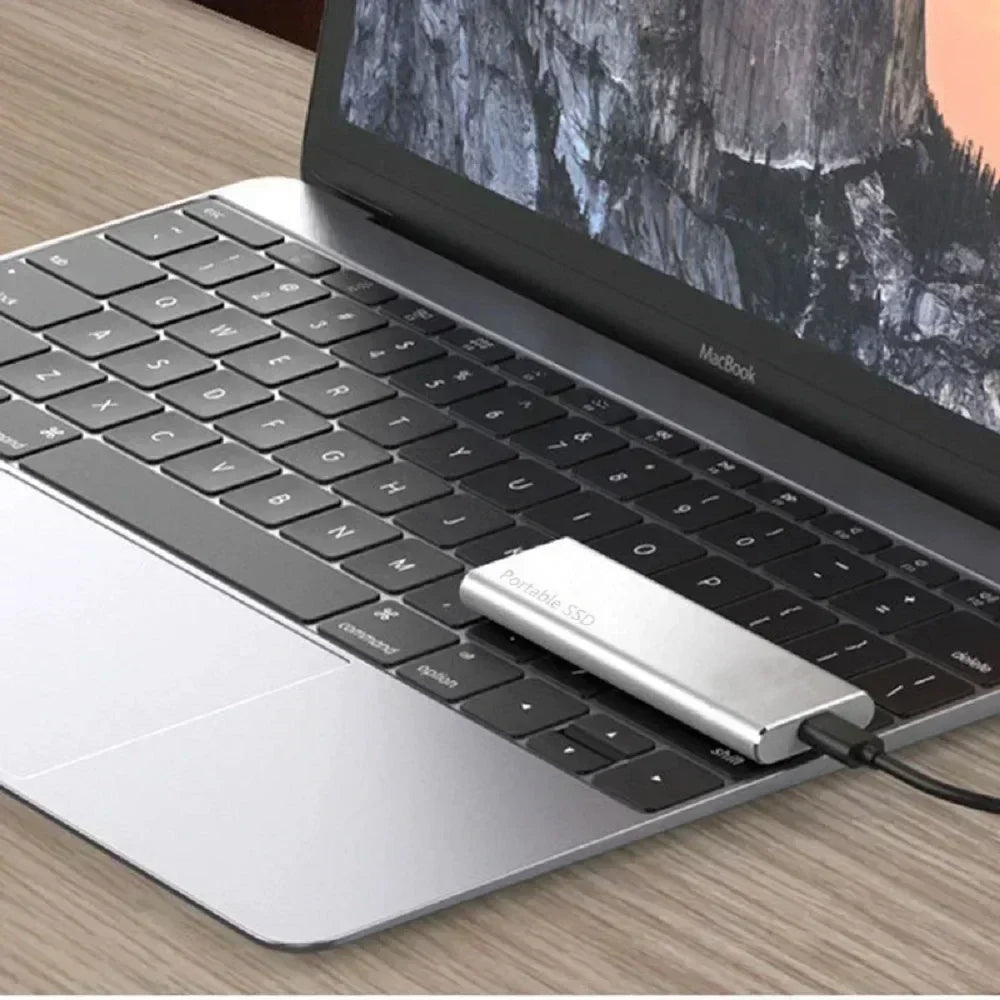 External SSD Drive Portable High Speed Storage for Work Travel and Backup