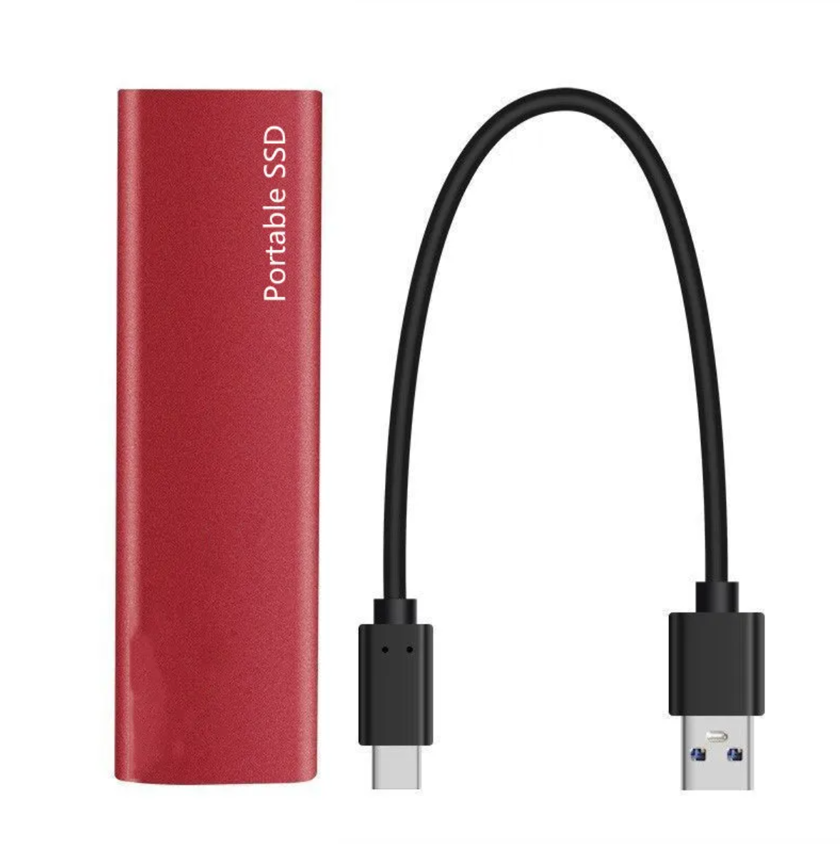 External SSD Drive Portable High Speed Storage for Work Travel and Backup