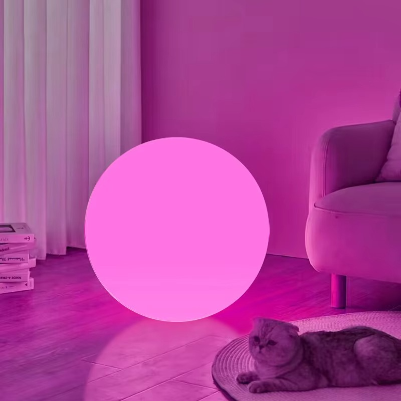 Rechargeable Table Lamp Cordless LED with Remote Control and Moon Shaped Shade for Bedside