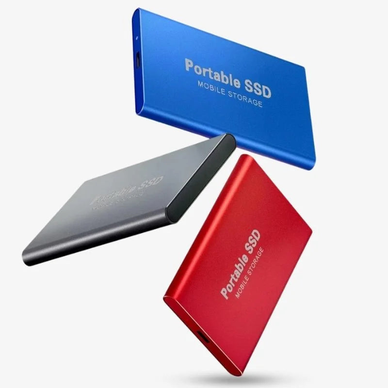 External SSD Fast Portable Storage Drive with Large Capacity Options and USB-C
