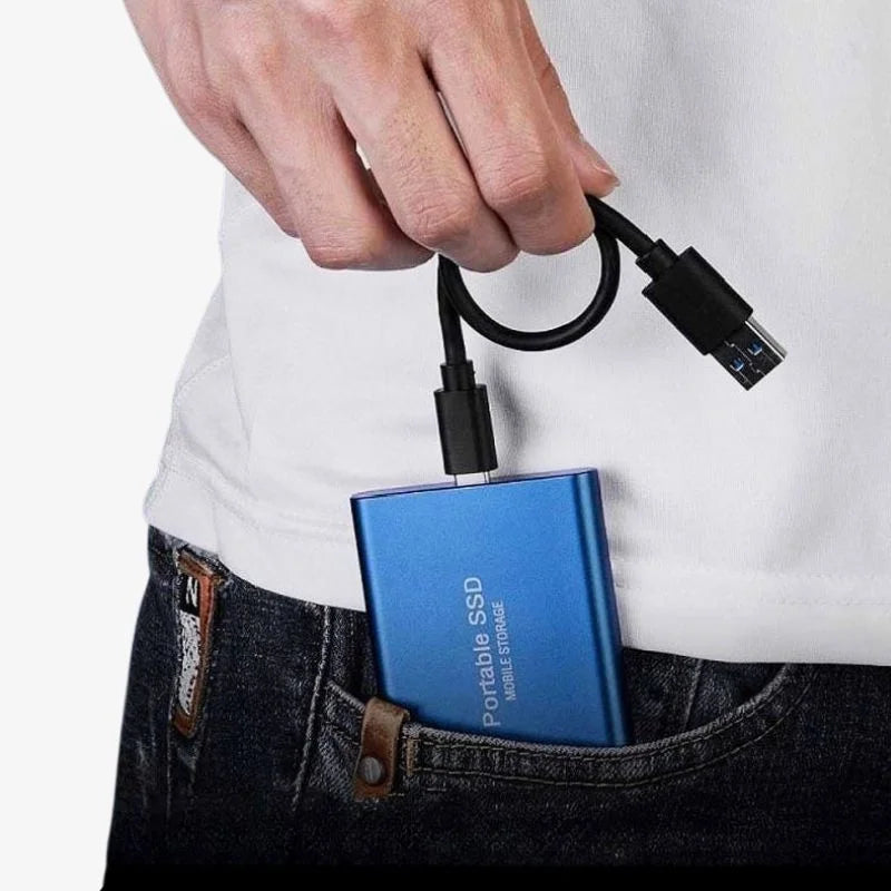 External SSD Fast Portable Storage Drive with Large Capacity Options and USB-C