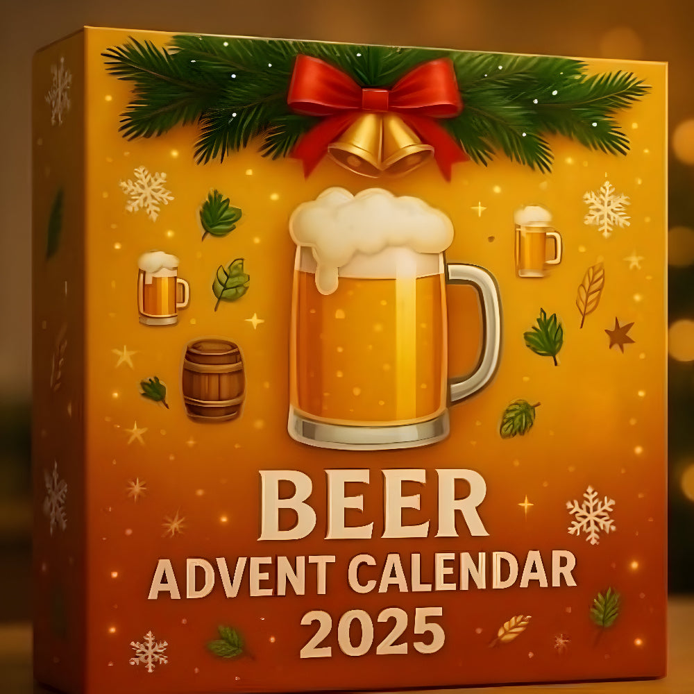 Advent Calendar Beer Ornaments with or Without a Gift Box