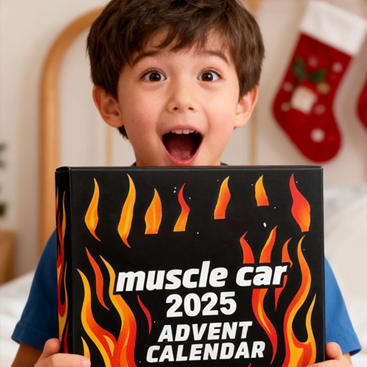 Advent Calendar Muscle Cars with 24 Diecast Miniatures