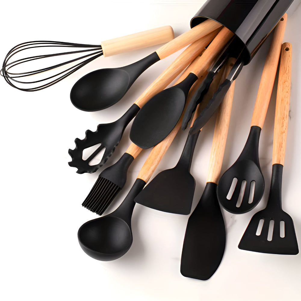 12-Piece Heat-Resistant Utensil Set