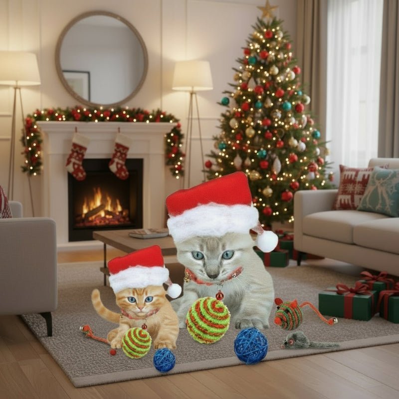 Advent Calendar for Cats with 23 Catnip Toys to Play
