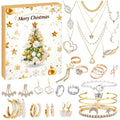 Advent Calendar Jewellery with 22 Charms and Beads to Thread