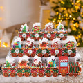 Advent Calendar Train Boxes 24 Empty for Filling Yourself
