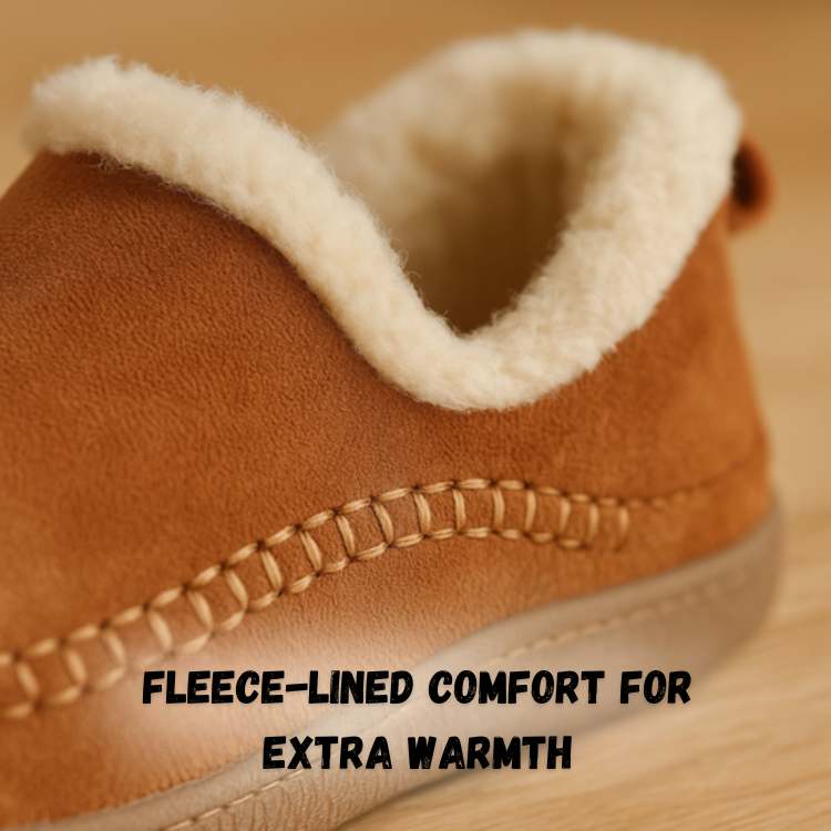 Orthopedic Shoes with Fleece Lining and Non Slip Sole Breathable Insulated Winter Footwear