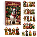 Advent Calendar Miniature Dog Ornaments in Seven Sets