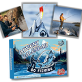 Advent Calendar Fishing Tackle Behind Each of the Doors