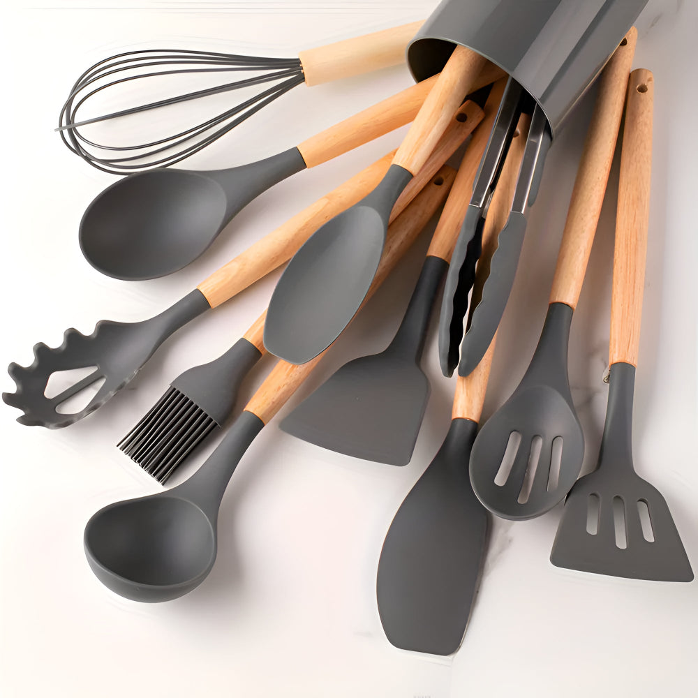 12-Piece Heat-Resistant Utensil Set